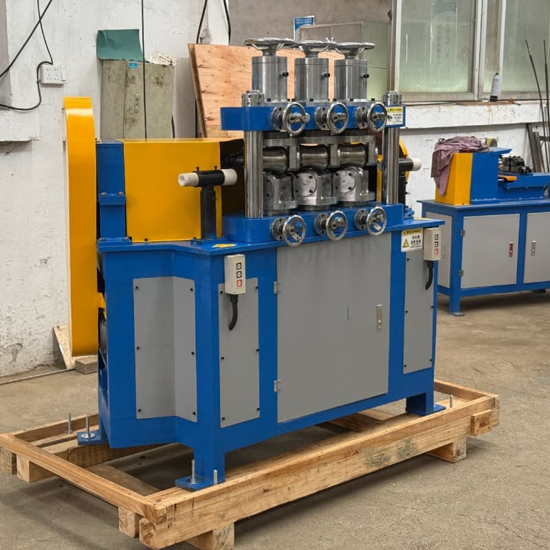 Máquina de endireitamento de tubo FH-3G para correção de tubo dobrado recozido e formado