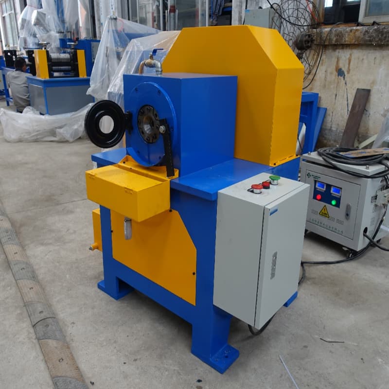 FH-(15/30/40) Máquina de encolhimento de tubo redondo tipo martelo 2-40mm de diâmetro 150-6000mm de comprimento Mudança rápida de molde para tubo de aquecimento de câmara quente de cabeça simples/dupla