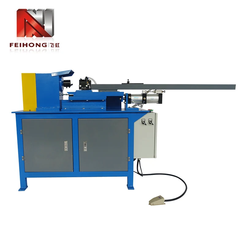 Máquina de girar o tubo de face final semi-automática
